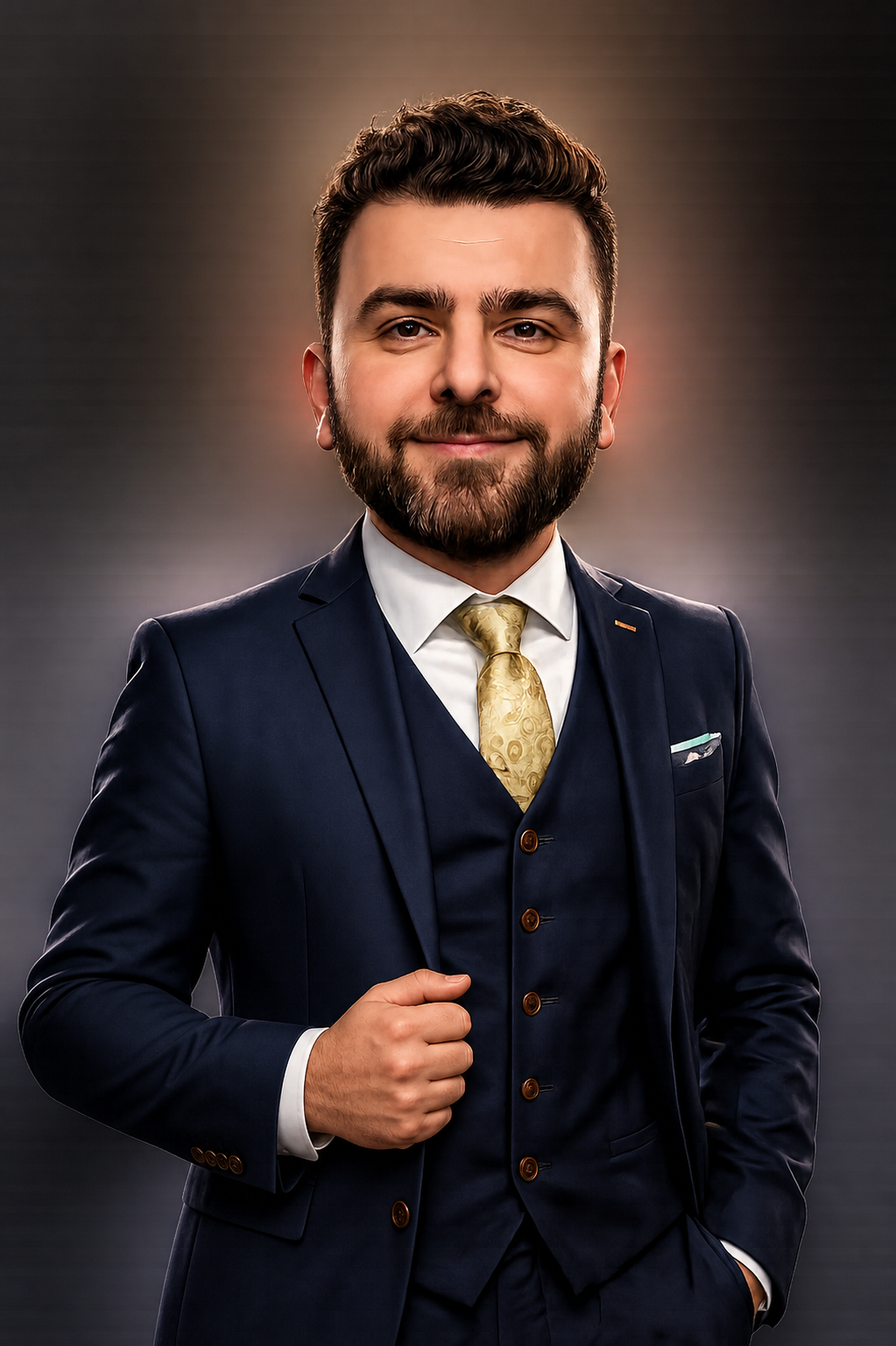 Portrait of Dr Ahmed Osama Basil Al-Mashhadani